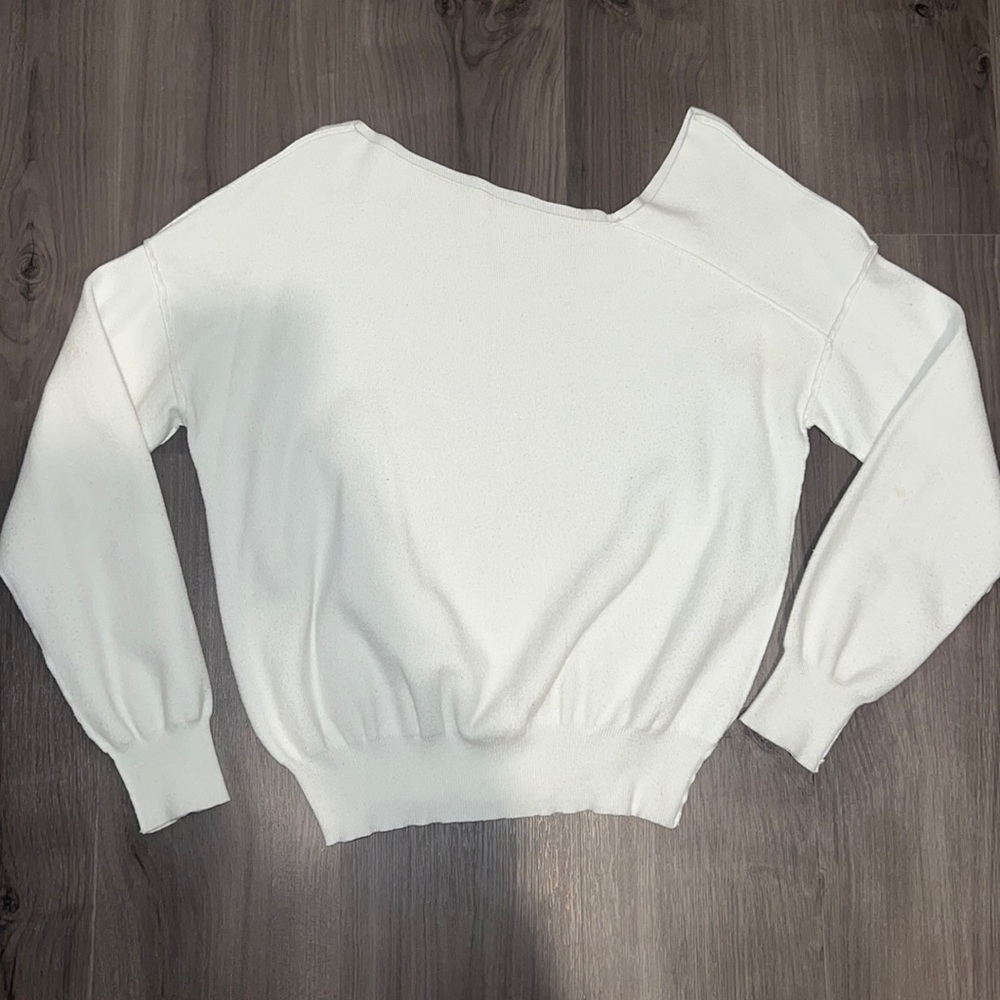 Off Shoulder Sweater